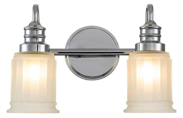 Quoizel QZ-SWELL2-PC-BATH-LED Applique da bagno SWELL 2xG9/3W/230V IP44 cromo