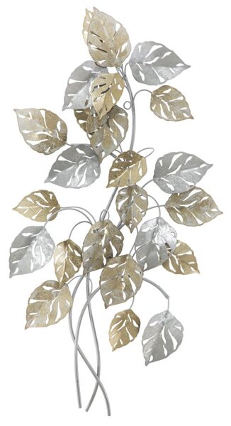 Pannello Leaf 50x7,5x90,5 cm in Ferro Multicolor