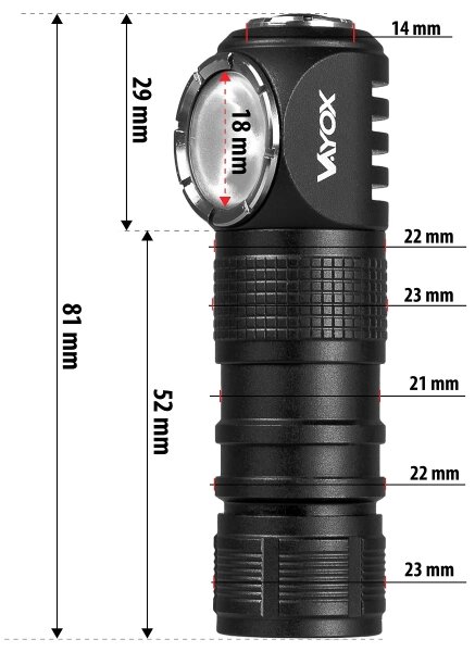 Lampada frontale ricaricabile dimmerabile a LED/10W/5V IP66 500 lm 800 mAh