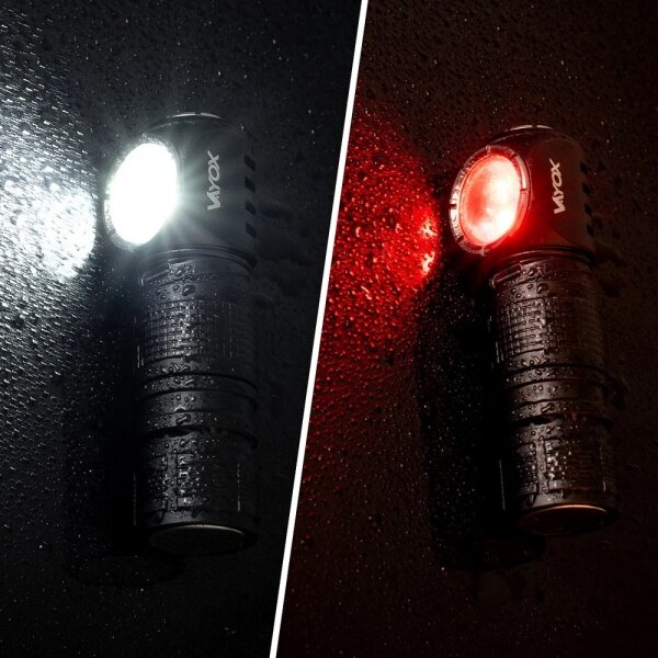 Lampada frontale ricaricabile dimmerabile a LED/10W/5V IP66 500 lm 800 mAh