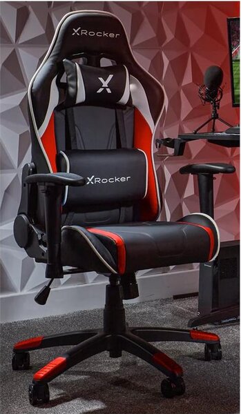 X Rocker Agility Sedia da ufficio per videogiochi eSports compatta per ragazzi