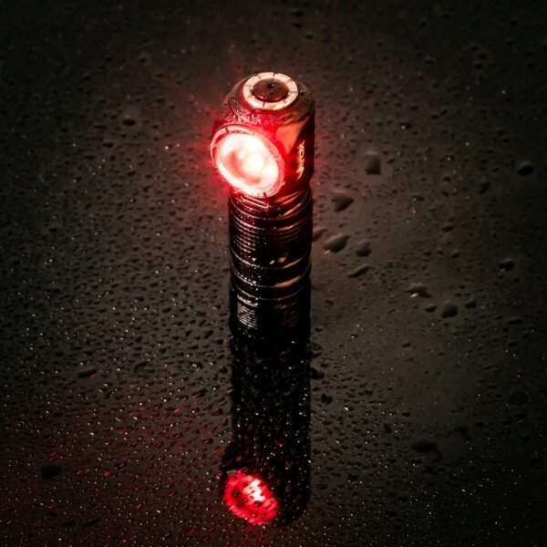 Lampada frontale ricaricabile dimmerabile a LED/10W/5V IP66 500 lm 800 mAh