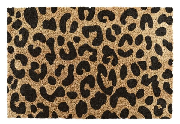 Zerbino in cocco leopardato Leopard