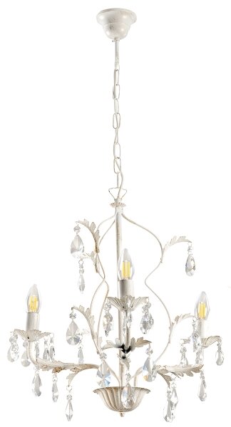 ONLI - Lampadario a catena TERESA 3xE14/6W/230V bianco