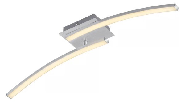 Plafoniera LED 2xLED/6W/230V 3000K, cromo opaco