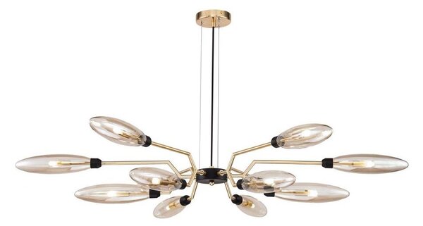 Maytoni MOD012CL-12G - Lampadario a sospensione con filo VENTURA 12xG9/28W/230V