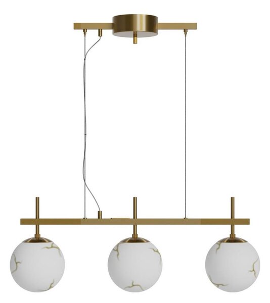 ByRydens 4202540-5000 - Lampadario a cavo BELLAGIO 3xE27/8W/230V