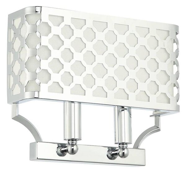 Open Design OR84597 - Applique VERNO 2xE14/12W/230V cromo lucido