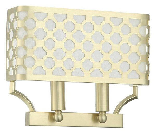 Open Design OR84603 - Applique VERNO 2xE14/12W/230V ottone