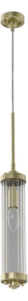 Open Design OR84368 - Lampadario a cavo FIATTO 1xE14/12W/230V in ottone