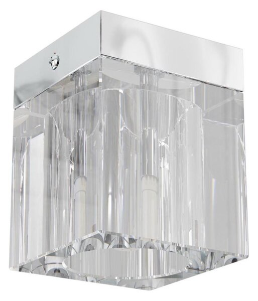Open Design OR81039 - Faretto CUBO 1xG9/8W/230V trasparente/cromo lucido