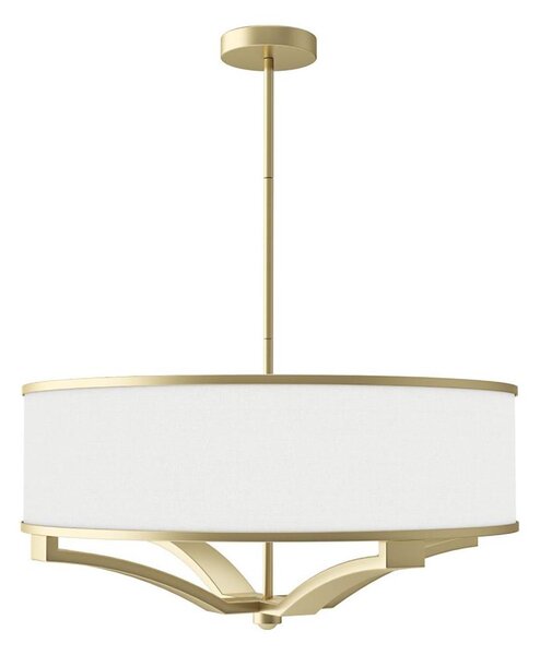 Open Design OR84818 - Lampadario a stelo GERDO 4xE27/12W/230V ottone/bianco