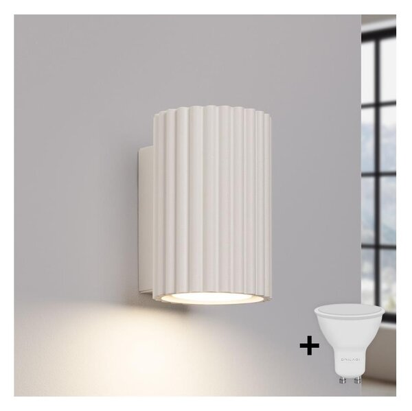 Brilagi - Applique LED CRESTO 1xGU10/10W/230V 10 cm crema