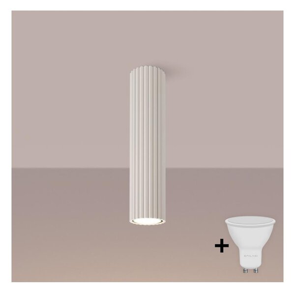 Brilagi - Faretto LED CRESTO 1xGU10/10W/230V 30 cm crema