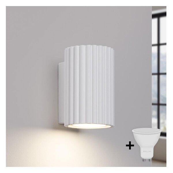Brilagi - Applique LED CRESTO 1xGU10/10W/230V 10 cm bianco
