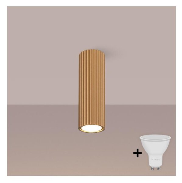 Brilagi - Faretto LED CRESTO 1xGU10/10W/230V 20 cm oro