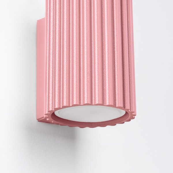 Brilagi - Applique LED CRESTO 1xGU10/10W/230V 10 cm rosa