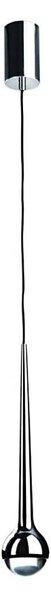 Open Design OR80261 - Lampadario LED su cavo CAPPI LED/5W/230V nero cromato