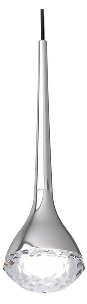 Open Design OR80322 - Lampadario LED su cavo CRIMA LED/7W/230V, cromato lucido