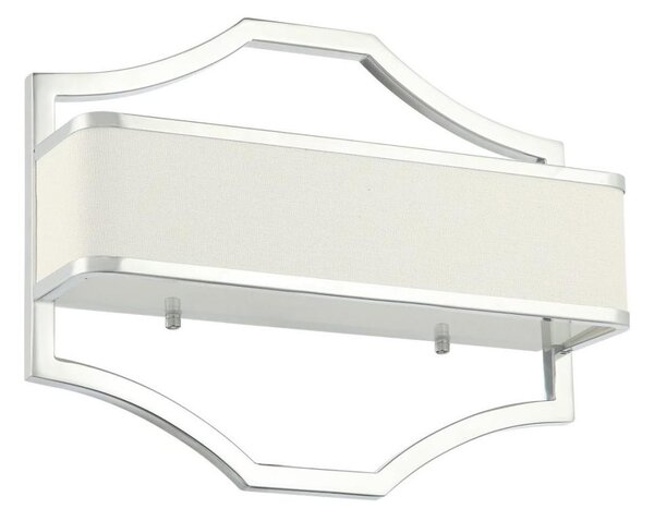 Open Design OR84504 - Applique a parete GERDO 2x E14/12 W/230 V cromo lucido/bianco