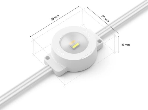Philips - Catena luminosa LED RGBW dimmerabile per esterni Hue FESTAVIA 32xLED 18 m IP65