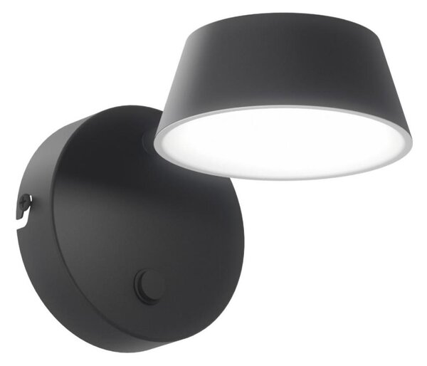 Open Design OR86522 - Lampada da parete TIMO LED/6W/230V 3000/4500/6500K nera