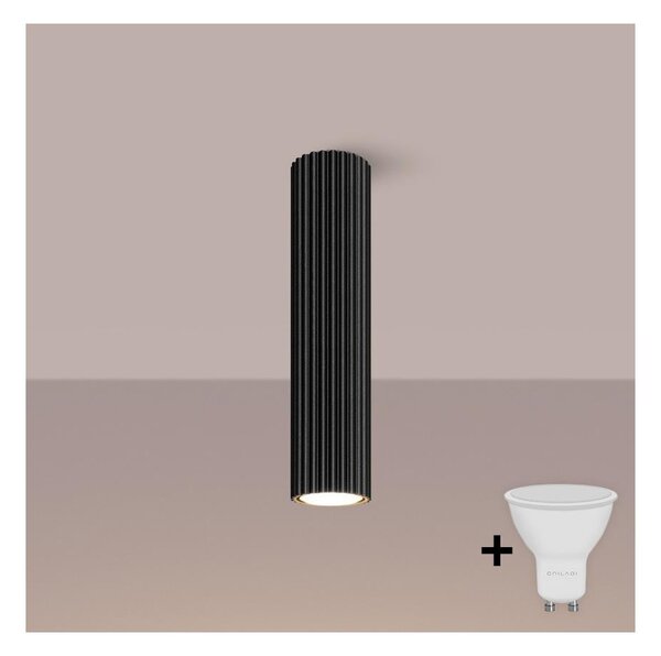 Brilagi - Faretto LED CRESTO 1xGU10/10W/230V 30 cm nero