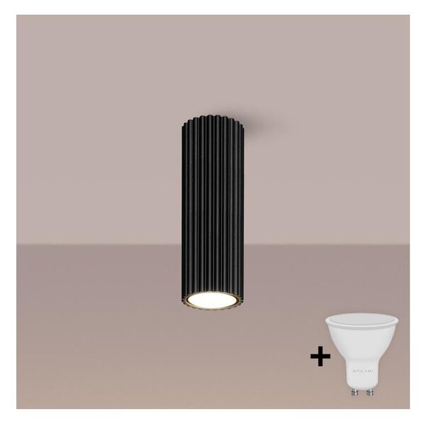 Brilagi - Faretto LED CRESTO 1xGU10/10W/230V 20 cm nero