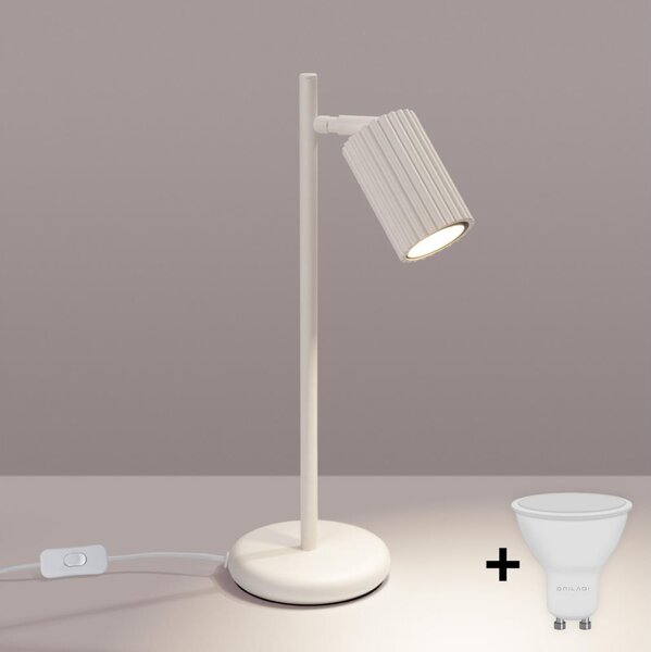 Brilagi - Lampada da tavolo LED CRESTO 1xGU10/10W/230V crema
