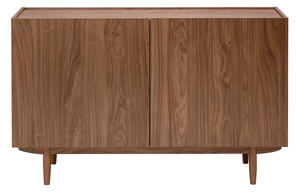Credenza vintage finitura legno scuro noce 2 ante L120 cm SANAA