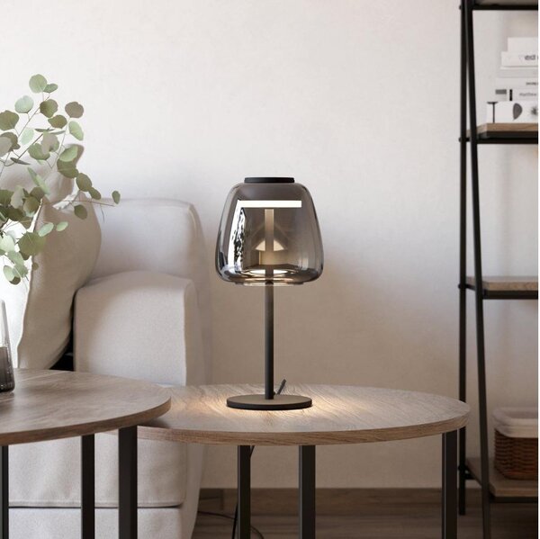 Eglo 901195 - Lampada da tavolo dimmerabile LED RGBW ALFERO-Z LED/7,7W/230V fumé