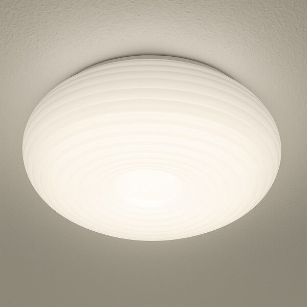 Plafoniera PULSO 3xE27/15W/230V diam. 42 cm bianca