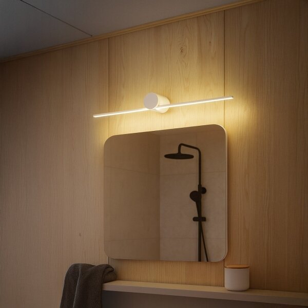 Illuminazione LED per specchio da bagno ARTIST LED/9W/230V 60 cm IP44 bianco