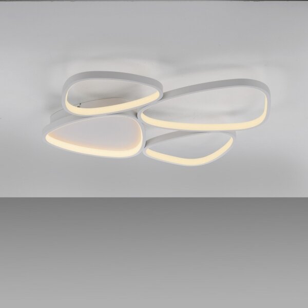 Schöner Wohnen 14038-16 - Plafoniera dimmerabile LED PEBBLES LED/35,5W/230V bianca