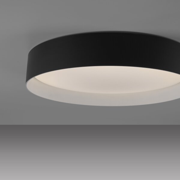 Schöner Wohnen 14594-18 - Plafoniera LED dimmerabile TAVOLI LED/20W/230V nero + telecomando