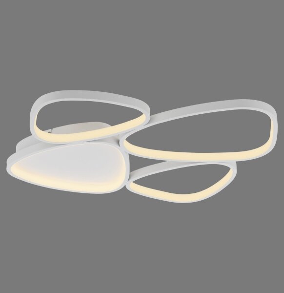 Schöner Wohnen 14038-16 - Plafoniera dimmerabile LED PEBBLES LED/35,5W/230V bianca