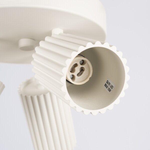 Brilagi - Faretto LED CRESTO 3xGU10/10W/230V crema