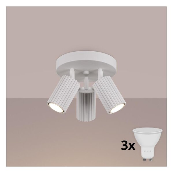Brilagi - Faretto LED CRESTO 3xGU10/10W/230V bianco