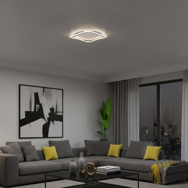Plafoniera LED CALI 30W/230V 40x40 cm nera