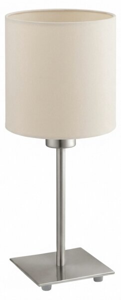 Eglo - Lampada da tavolo LED TUNJA 1xE27/60W/230V, colore crema