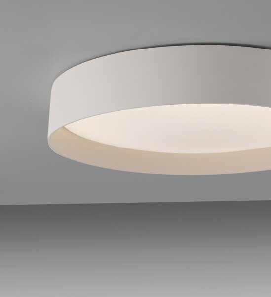 Schöner Wohnen 14594-39 - Lampada da soffitto dimmerabile TAVOLI LED/20W/230V grigio + telecomando