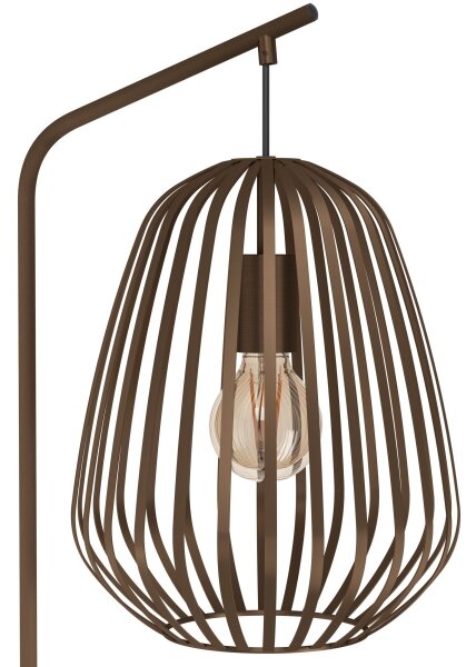 Eglo 901101 - Lampada da terra ESPINAL 1xE27/40W/230V, finitura bronzo
