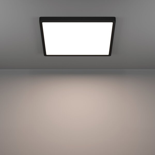Eglo 901305-LED Plafoniera FUEVA LED/17,5W/230V 2700/4000/6500K 39x39cm nera