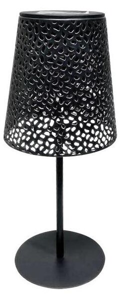 Lampada da tavolo solare a LED LUVETRA LED/1xAA 4000K IP44 200 mAh nera