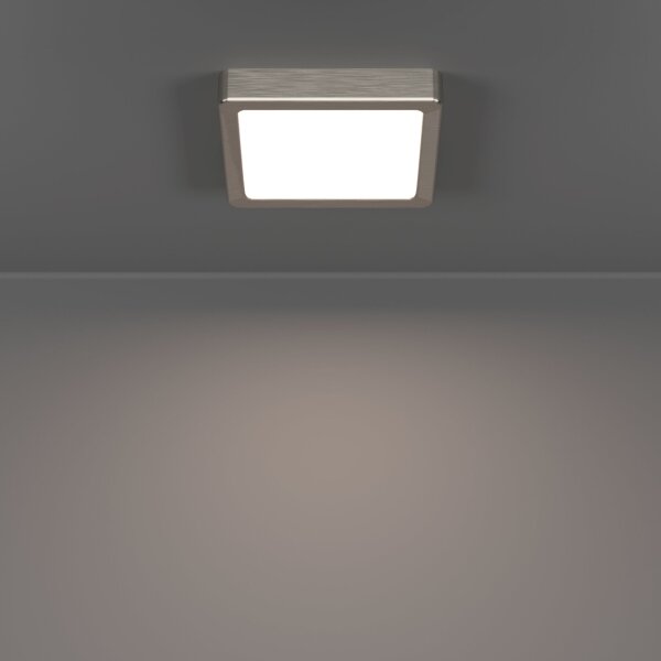 Eglo 901319 - Plafoniera LED FUEVA LED/7W/230V 2700/4000/6500K 15x15 cm cromo