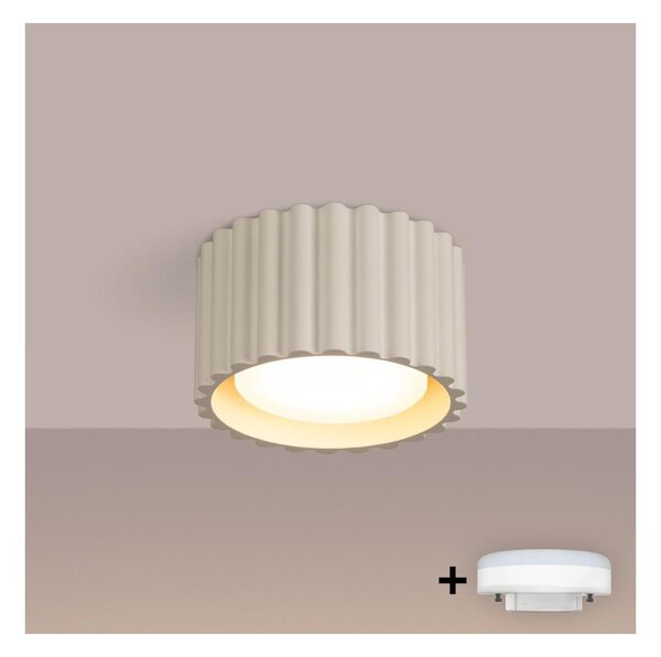 Brilagi - Faretto LED SFERA 1xGX53/30W/230V diam. 10 cm crema