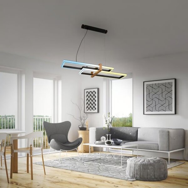 Briloner 4768015 - Lampadario LED dimmerabile sospeso su cavi LED/44W/230V 2700-6500K