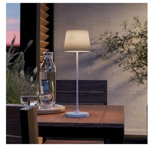 Eglo 75933 - Lampada da tavolo LED dimmerabile ricaricabile LEONERO LED/3,8W/5V 2000 mAh bianco/verde