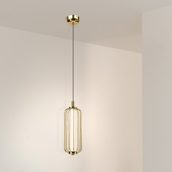 Lampadario LED su cavo BONNIE LED/15W/230V 3000K oro