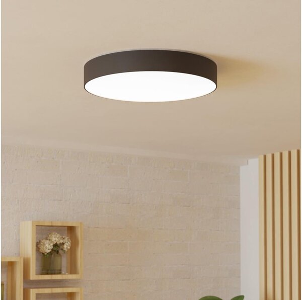 Eglo 901904 - Plafoniera LED RGBW dimmerabile GALLIZZI-Z LED/26W/230V diam. 49 cm nera